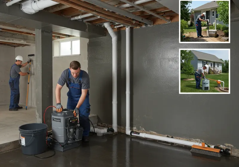 Basement Waterproofing and Flood Prevention process in Keego Harbor, MI